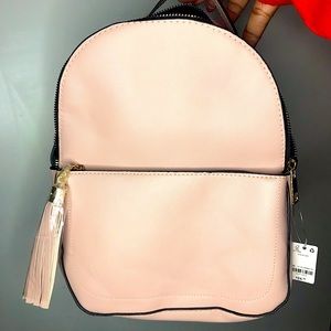 Dusty Rose Pink Ardennes Mini Backpack